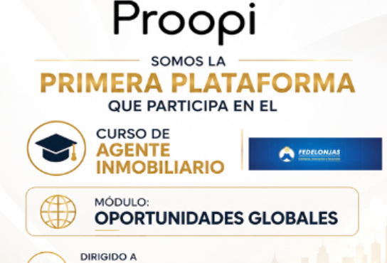 Curso de Agente Inmobiliario de Fedelonjas